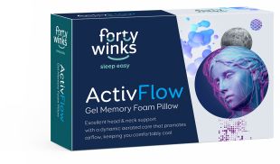 Forty Winks ActivFlow Gel Memory Foam Pillow