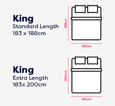 King Bed Size Banner